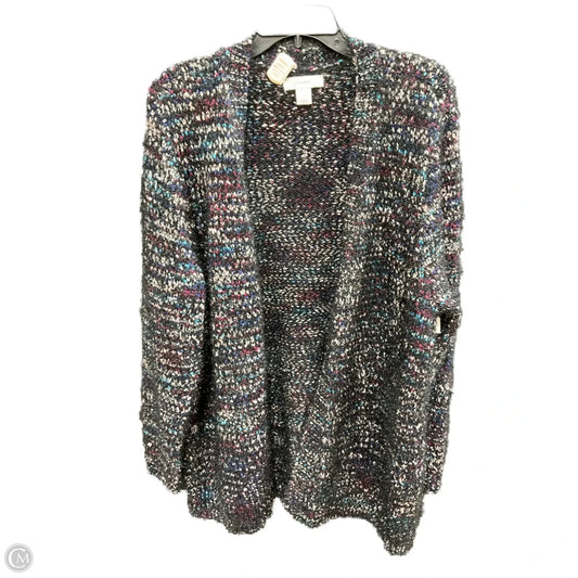 Cardigan By Cj Banks In Multi-colored, Size: 1x