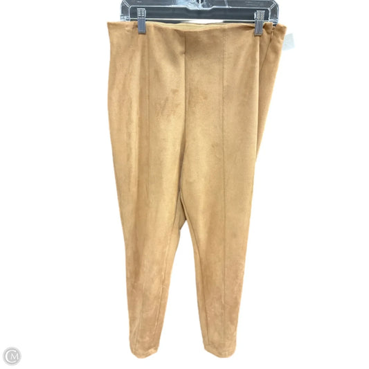 Pants Leggings By Ann Taylor In Tan, Size: Lp