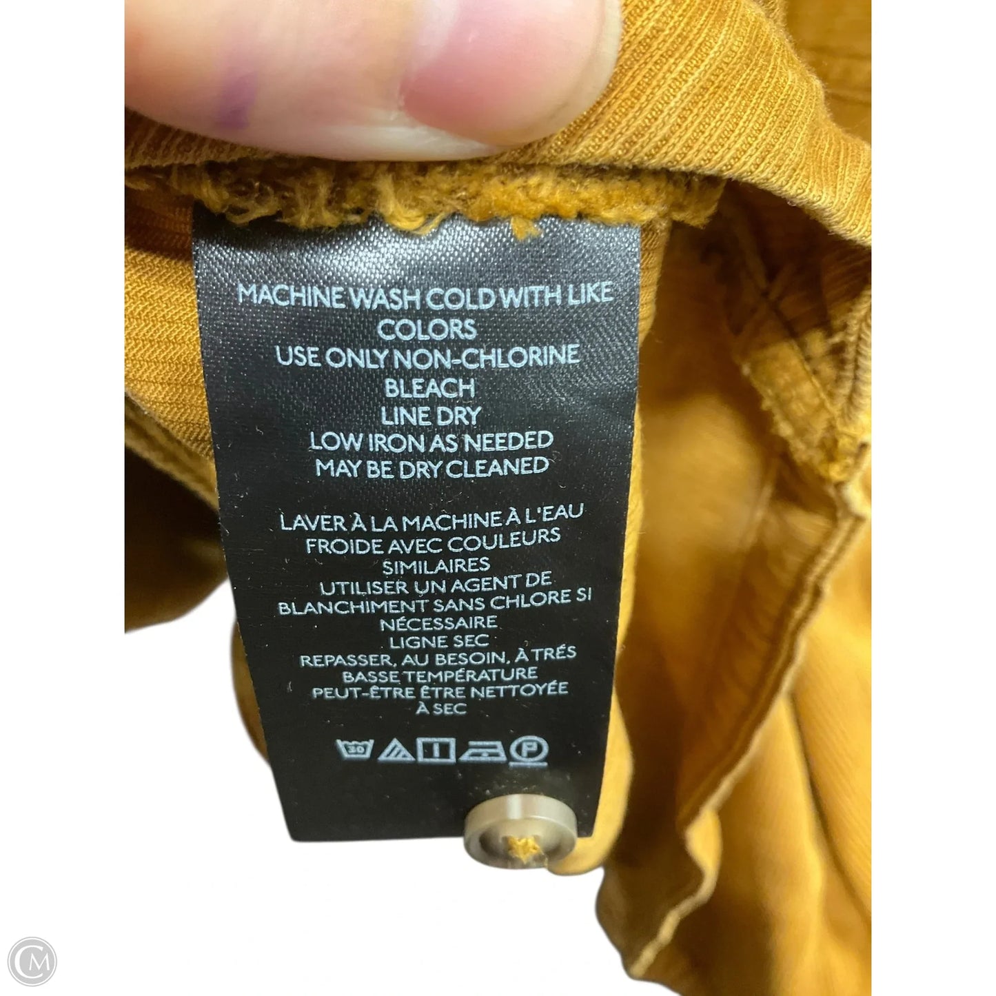 Top Long Sleeve By Pilcro In Orange, Size: S