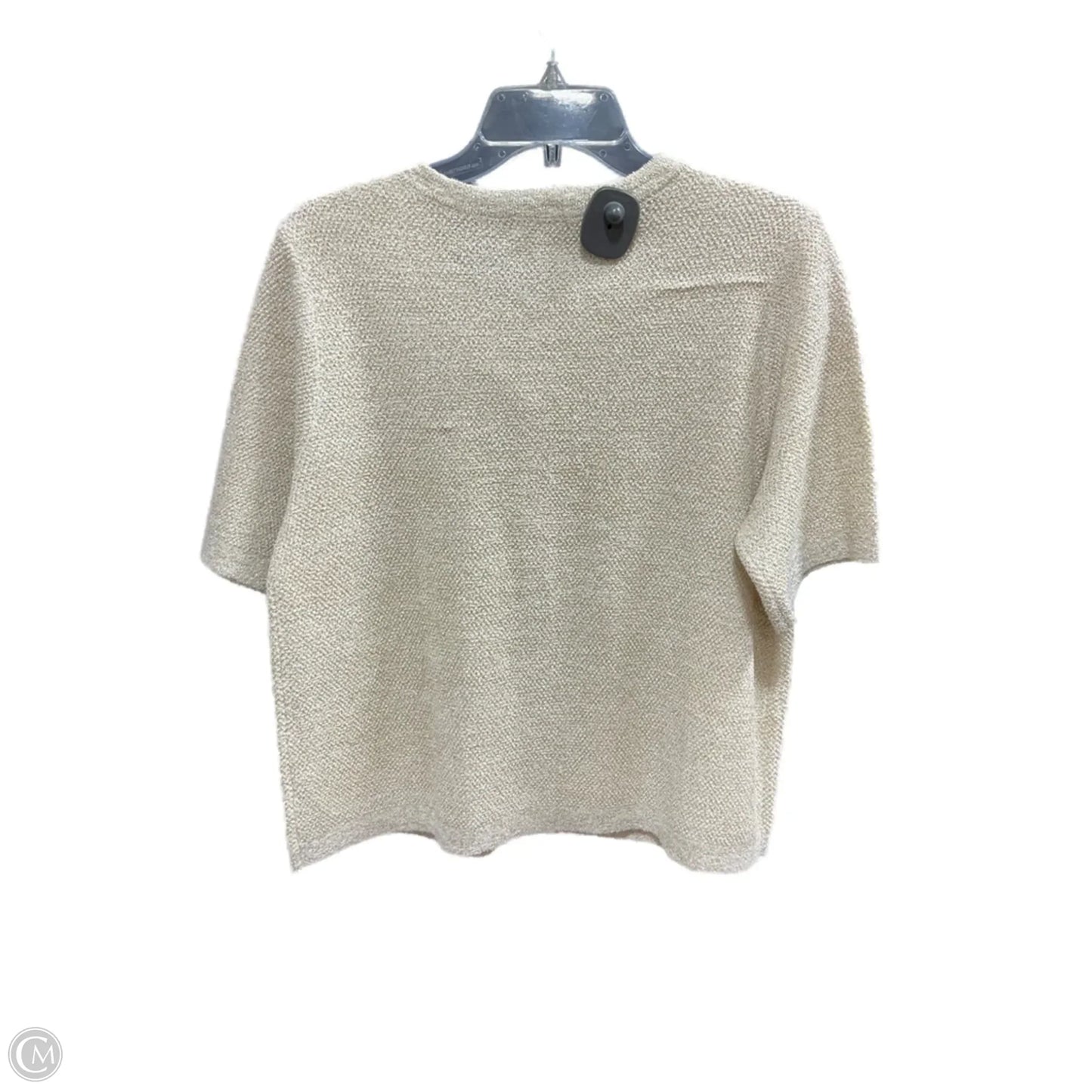 Cardigan By Liz Claiborne In Gold, Size: L
