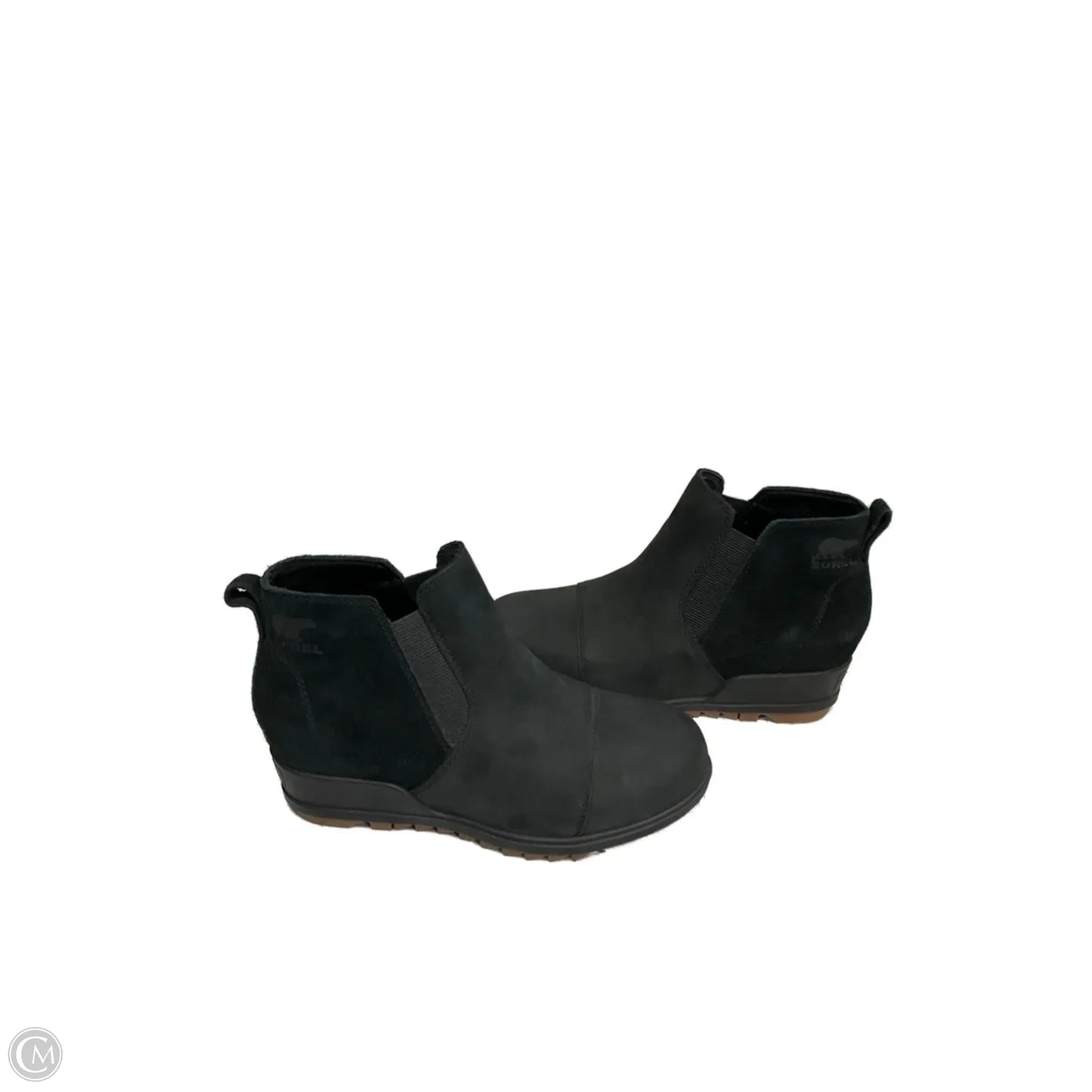 Boots Ankle Heels By Sorel In Black, Size: 7