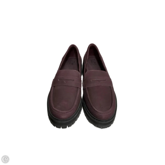 Shoes Flats By Toms In Purple, Size: 10
