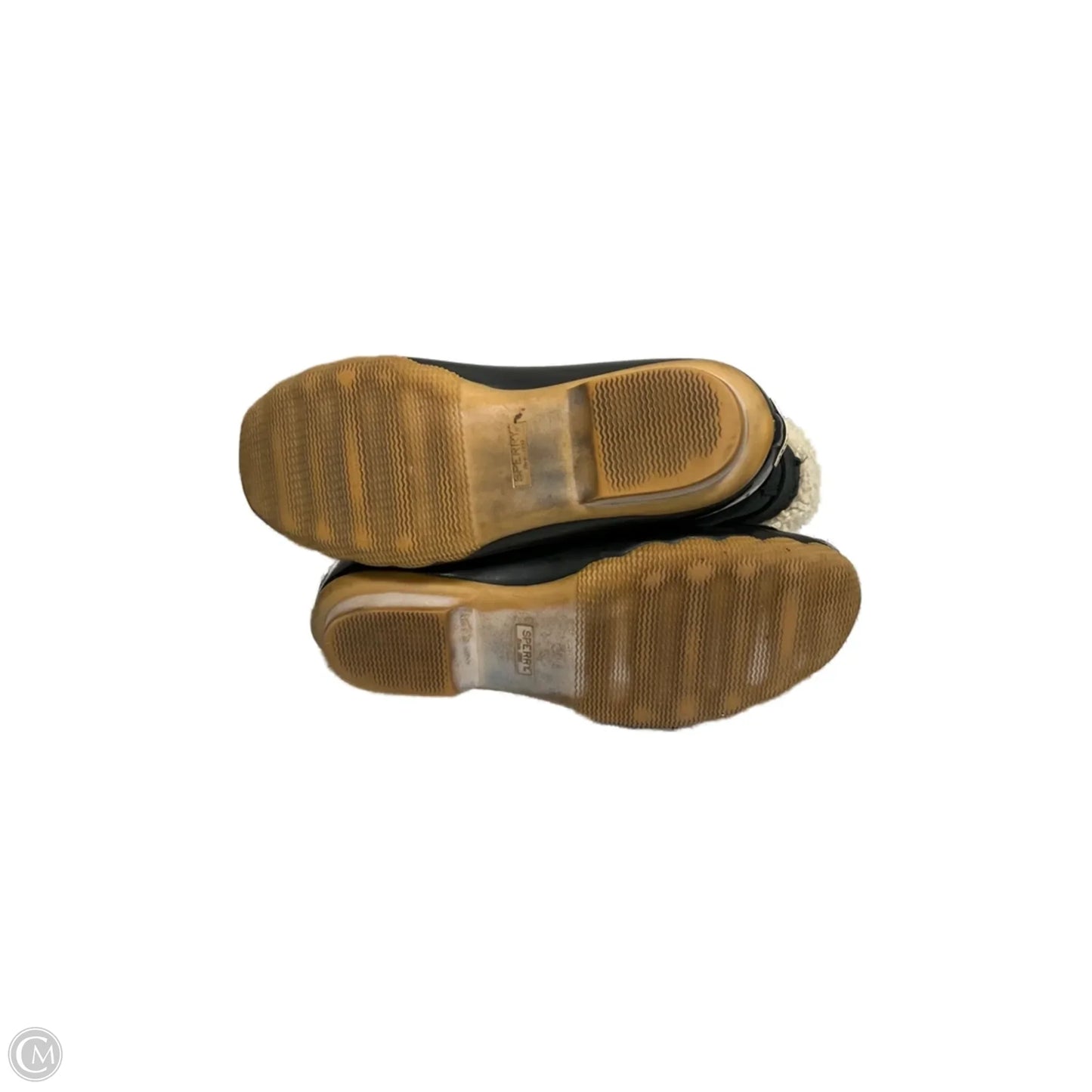 Boots Ankle Flats By Sperry In Black, Size: 9