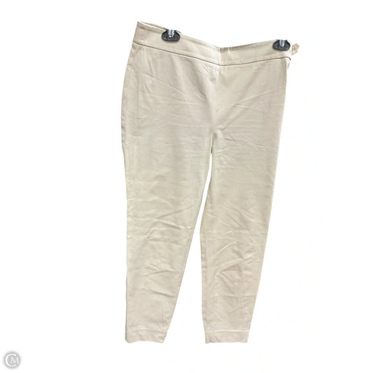 Pants Dress By Talbots In Cream, Size: 8p