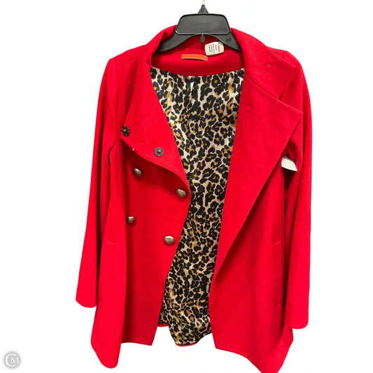 Coat Designer By Alice + Olivia In Red, Size: M