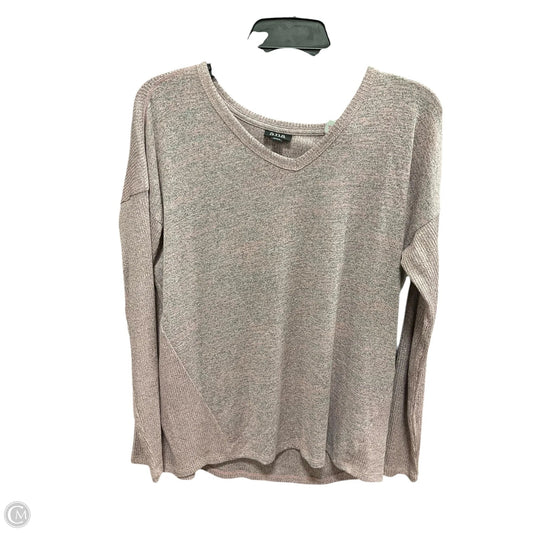 Top Long Sleeve By Ana In Pink, Size: M