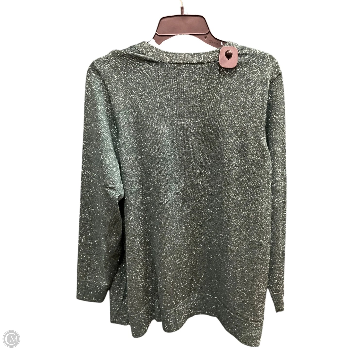 Cardigan By Lane Bryant In Green, Size: 2x