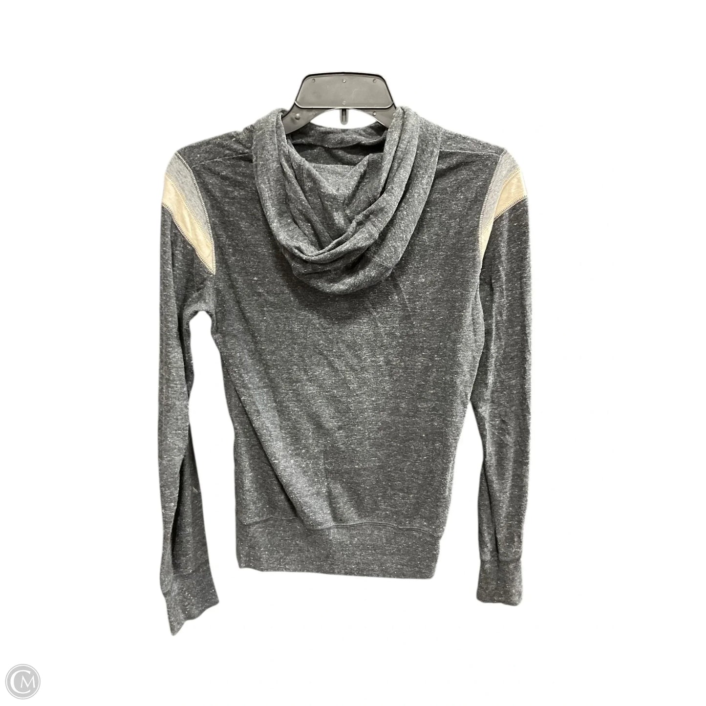 Athletic Top Long Sleeve Hoodie By Nike In Grey, Size: Xs