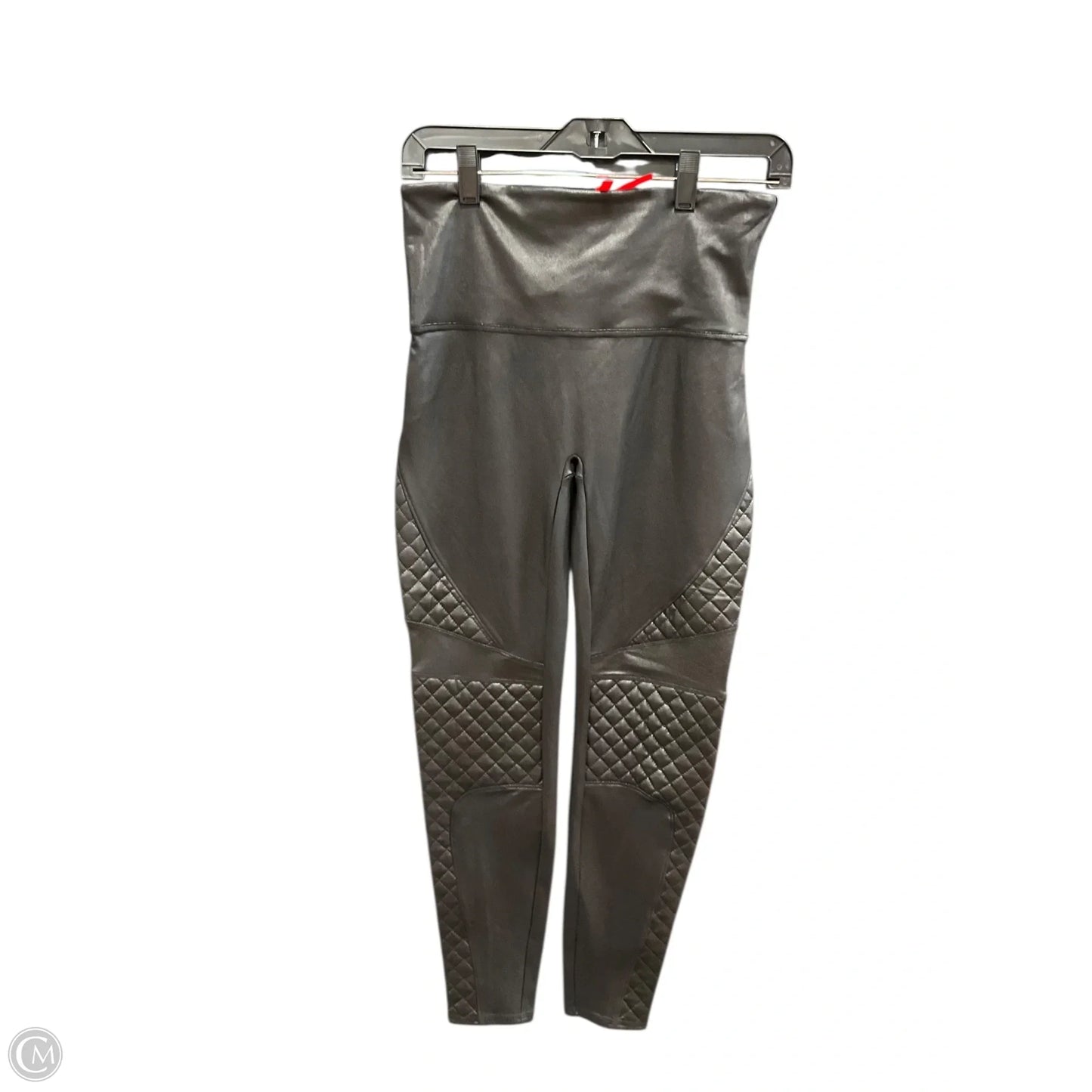 Athletic Leggings By Spanx In Black, Size: L