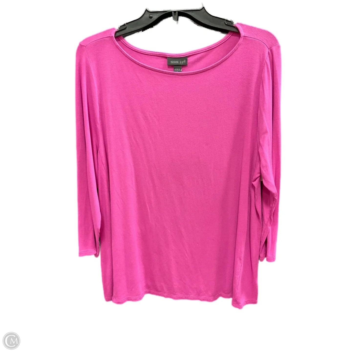Top Long Sleeve By J. Jill In Pink, Size: L