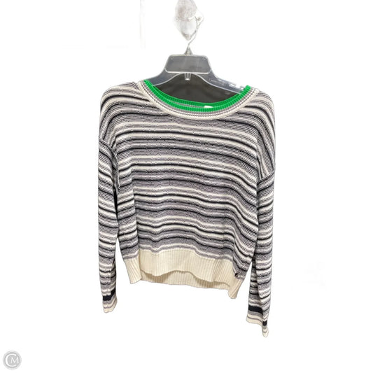 Top Long Sleeve By Nautica In Striped Pattern, Size: M