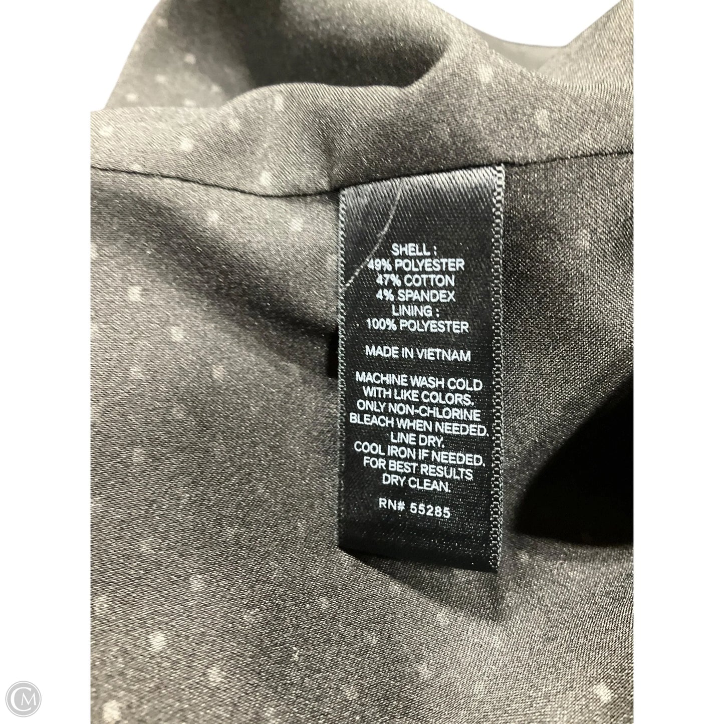 Vest Other By Express In Black, Size: S