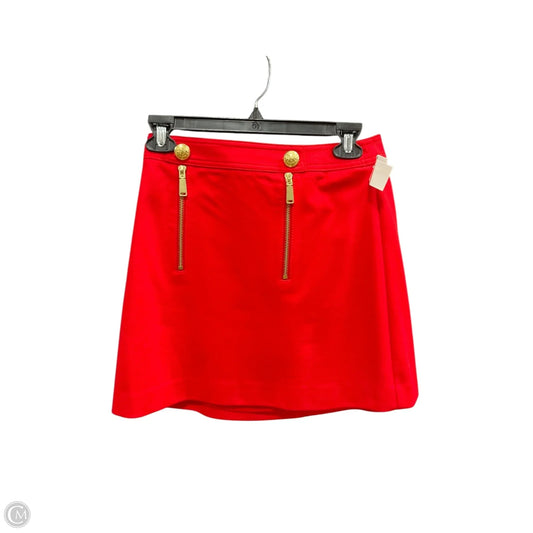 Skirt Mini & Short By Express In Red, Size: 2