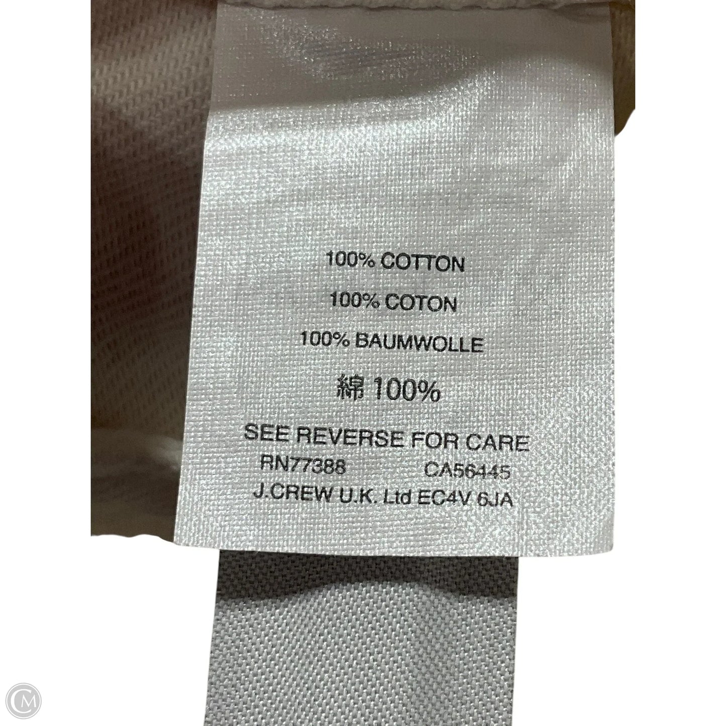 Jacket Denim By J. Crew In White, Size: Xs