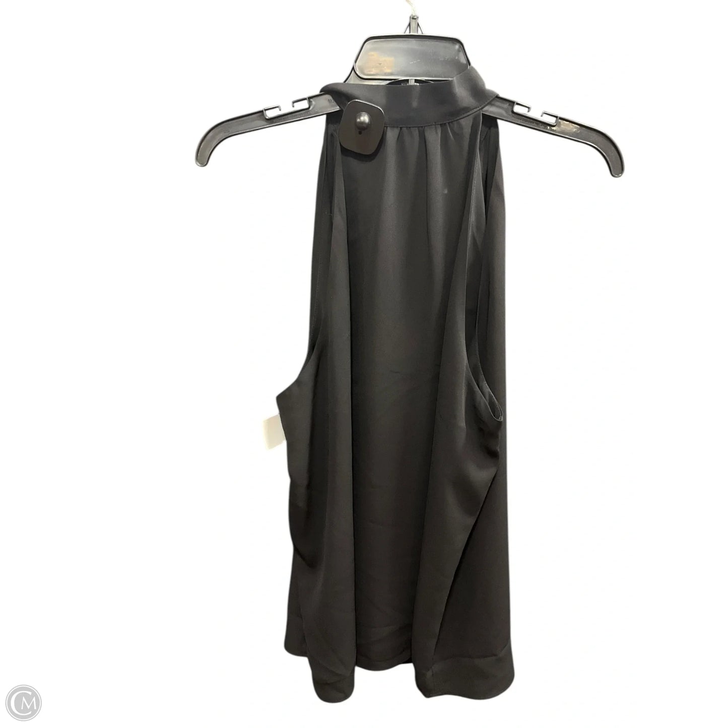 Top Sleeveless By Ann Taylor In Black, Size: L