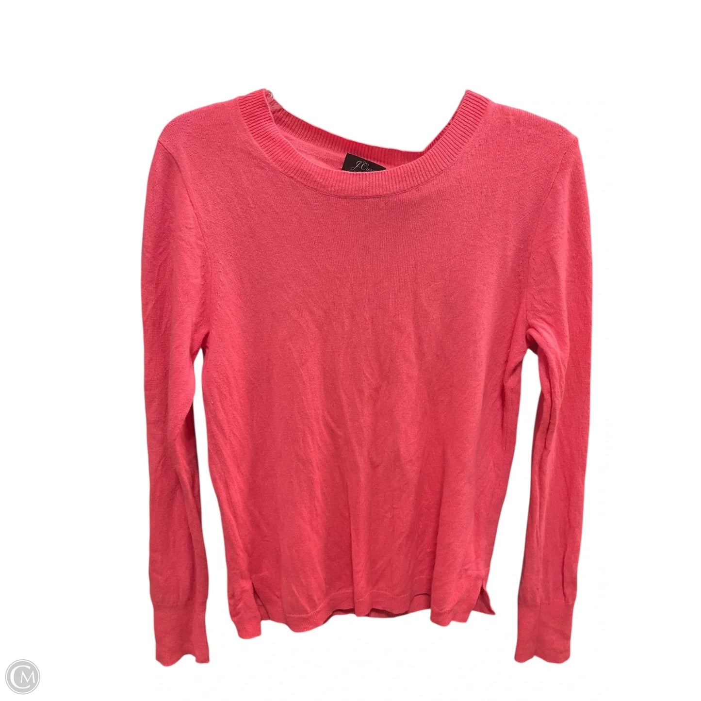 Top Long Sleeve By J. Crew In Coral, Size: L