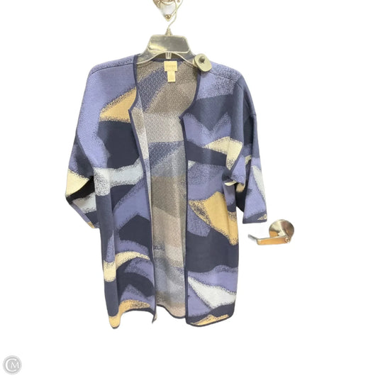 Cardigan By Chicos In Blue, Size: L
