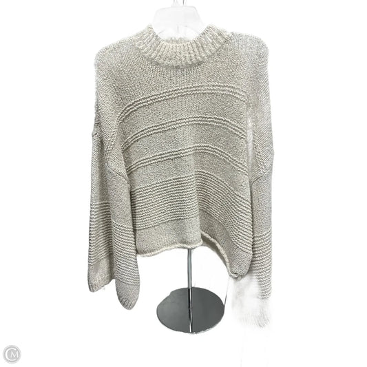 Sweater By Top Shop In White, Size: M