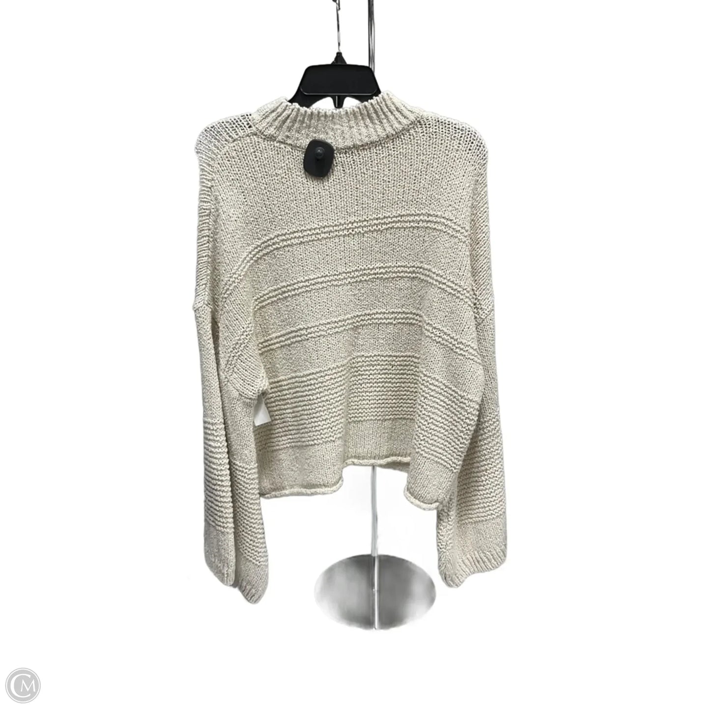 Sweater By Top Shop In White, Size: M