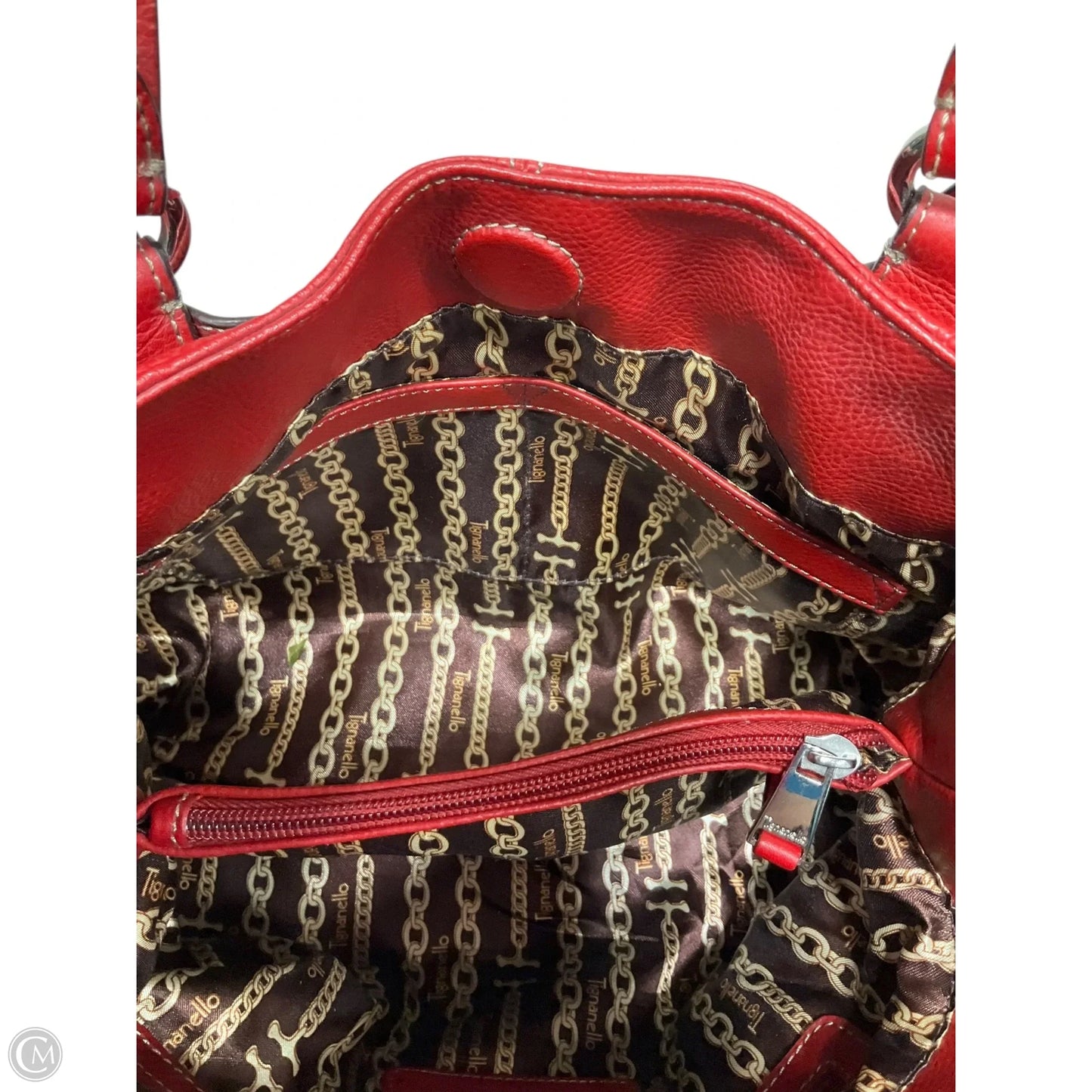 Handbag Leather By Tignanello  Purses, Size: Medium