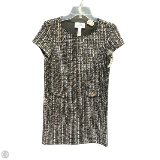 Dress Work By Joseph Ribkoff In Black & Blue, Size: 8