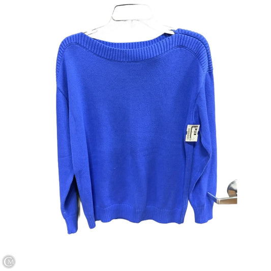 Sweater By Loft In Blue, Size: M