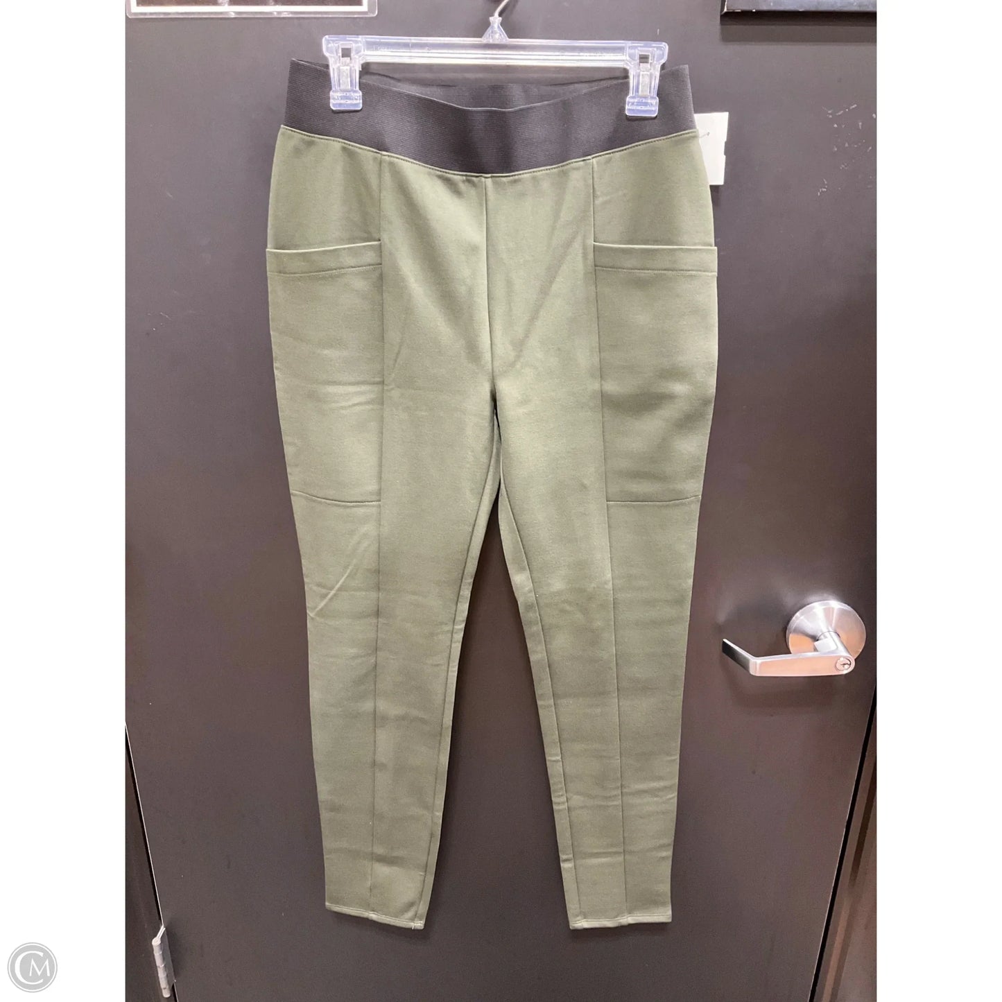 Pants Leggings By Banana Republic In Green, Size: M