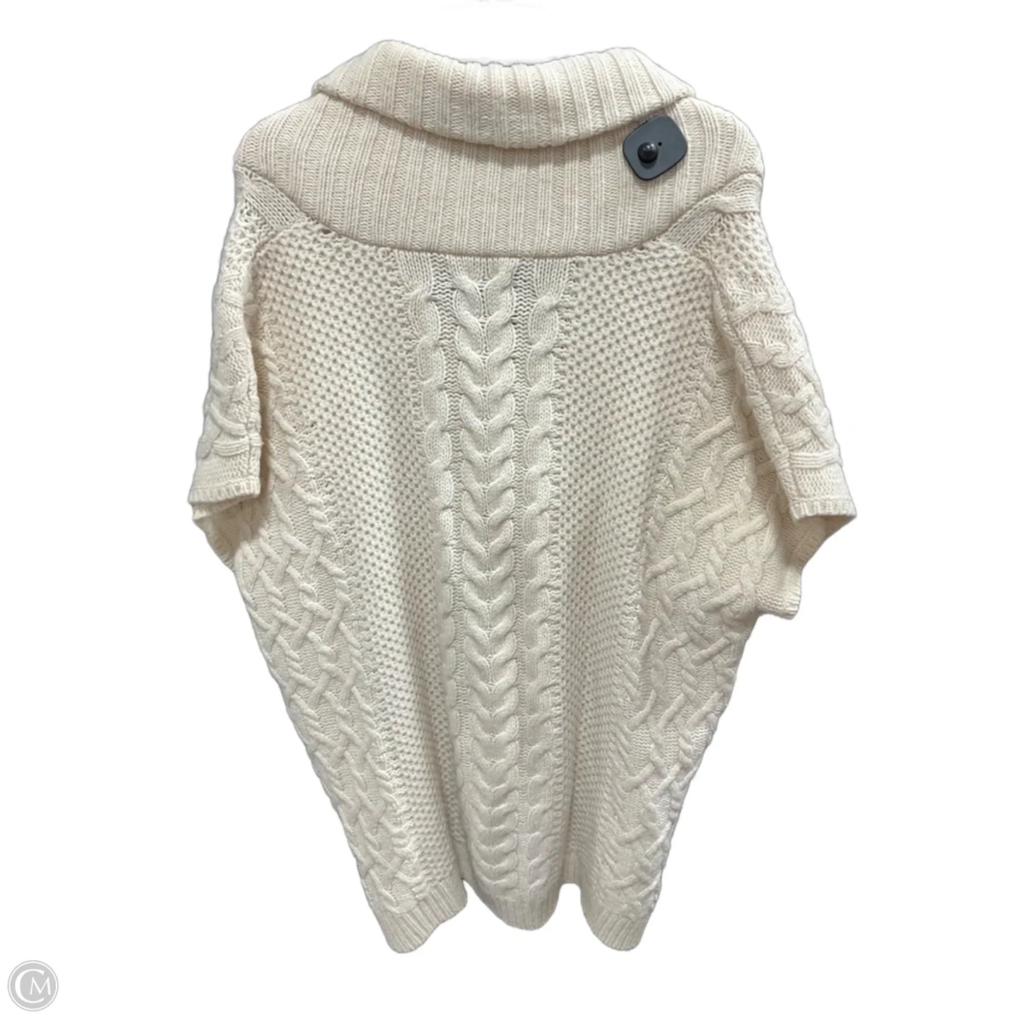 Poncho By Cynthia Rowley In Cream, Size: Xl