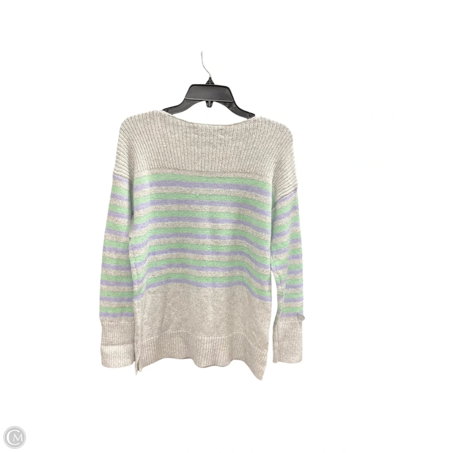 Sweater By Loft In Striped Pattern, Size: S