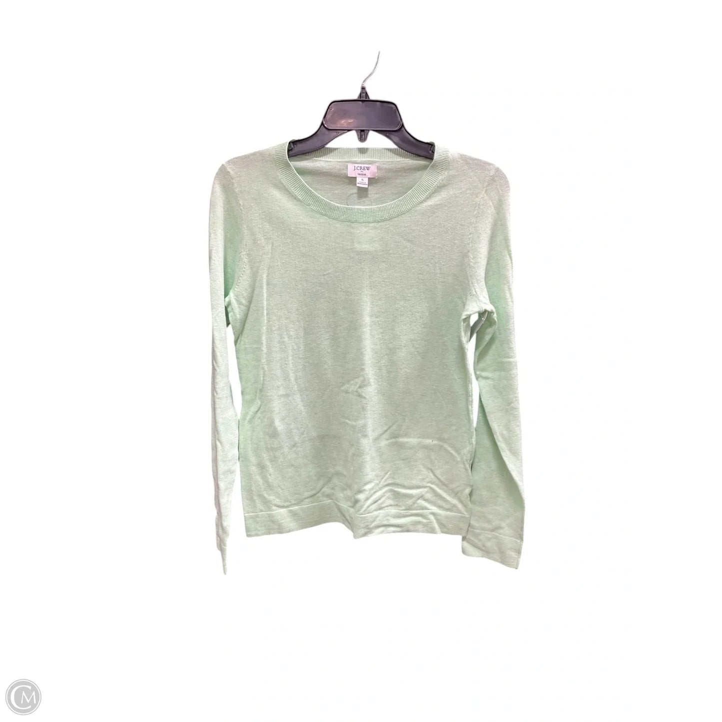 Top Long Sleeve By J. Crew In Green, Size: S