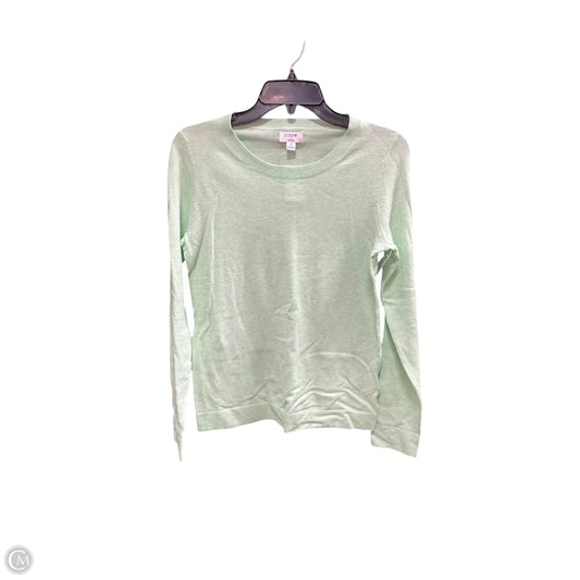 Top Long Sleeve By J. Crew In Green, Size: S