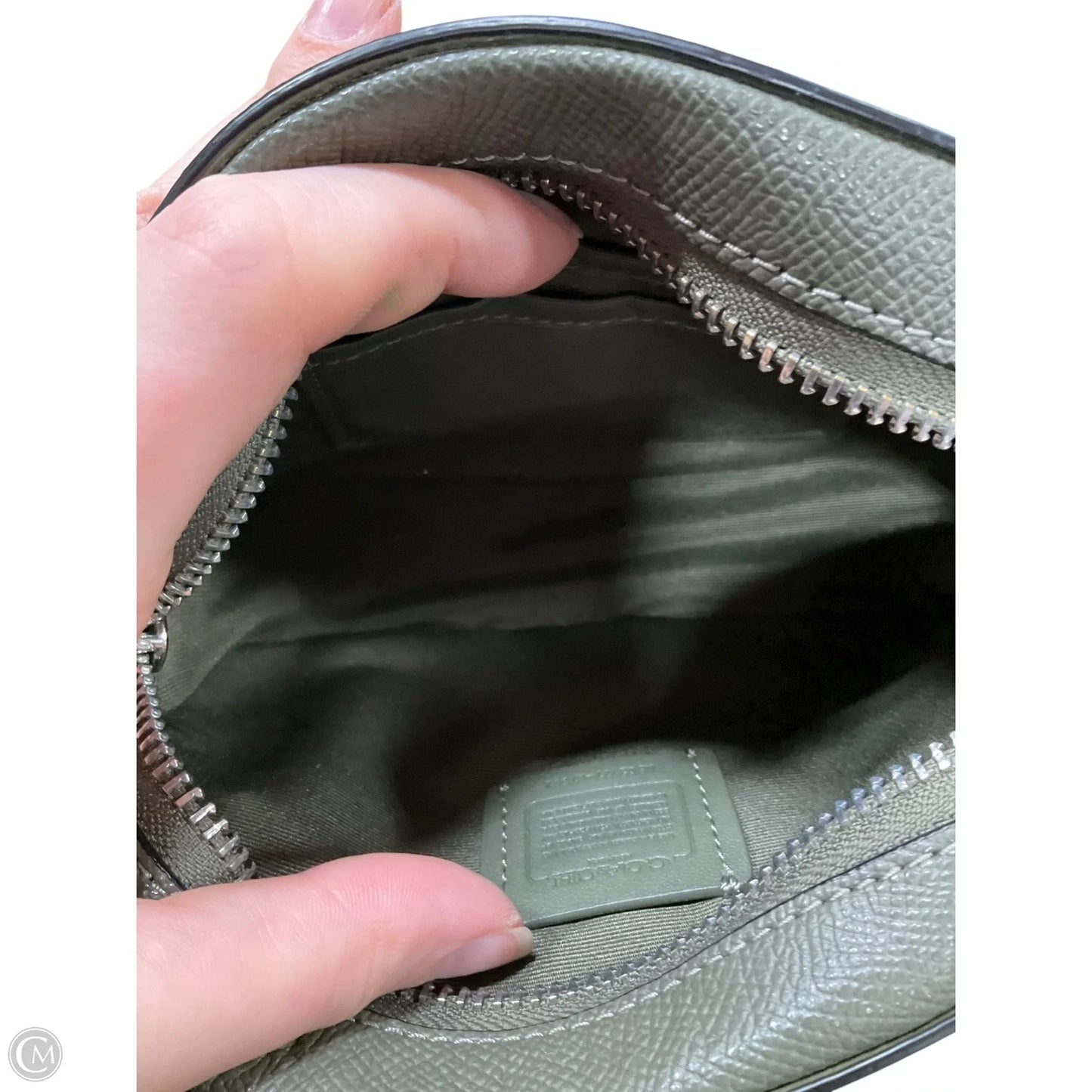 Crossbody Designer By Coach, Size: Small