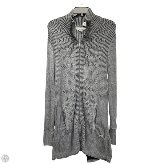 Cardigan By Eddie Bauer In Grey, Size: L
