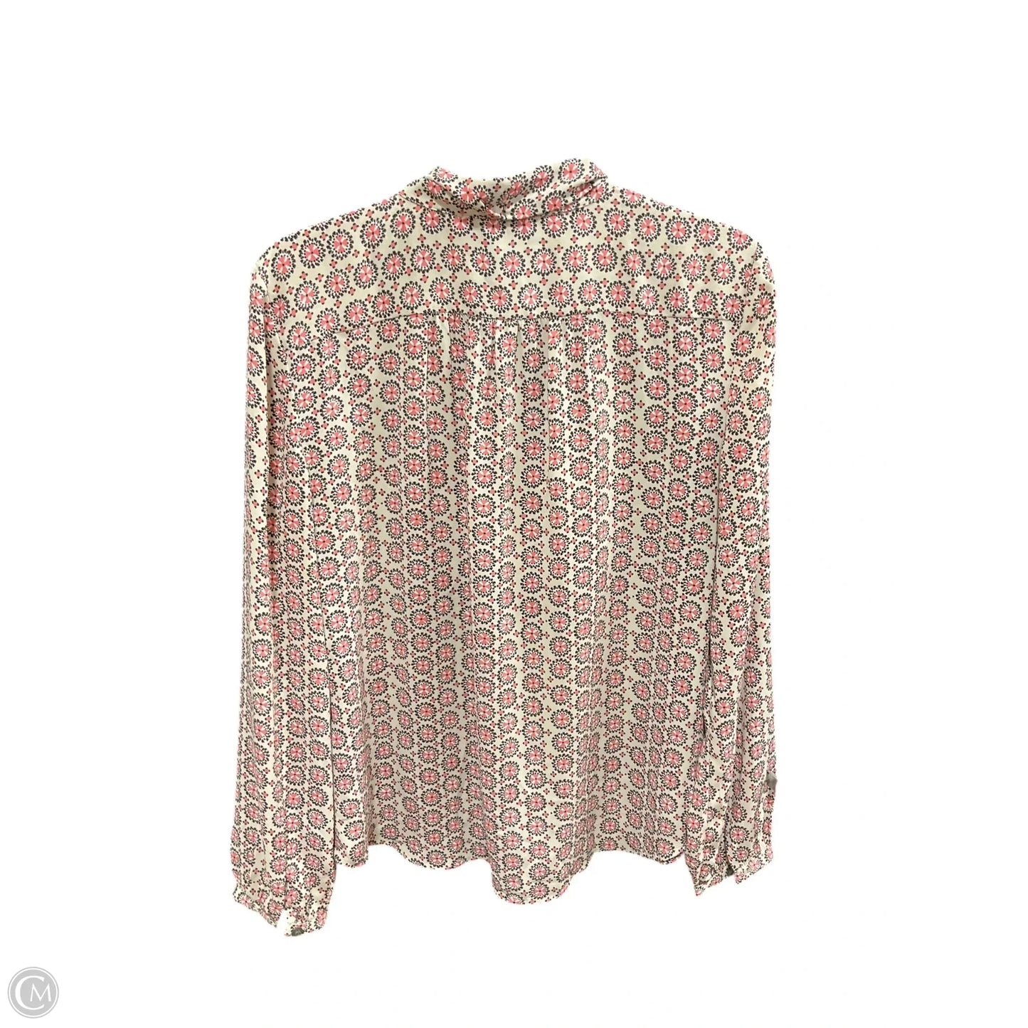 Top Long Sleeve By Loft In Pink, Size: L