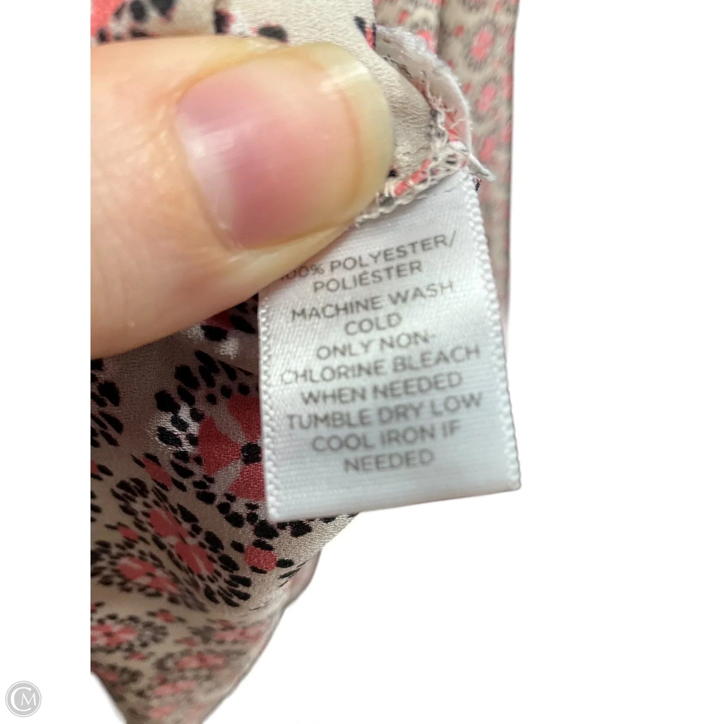 Top Long Sleeve By Loft In Pink, Size: L