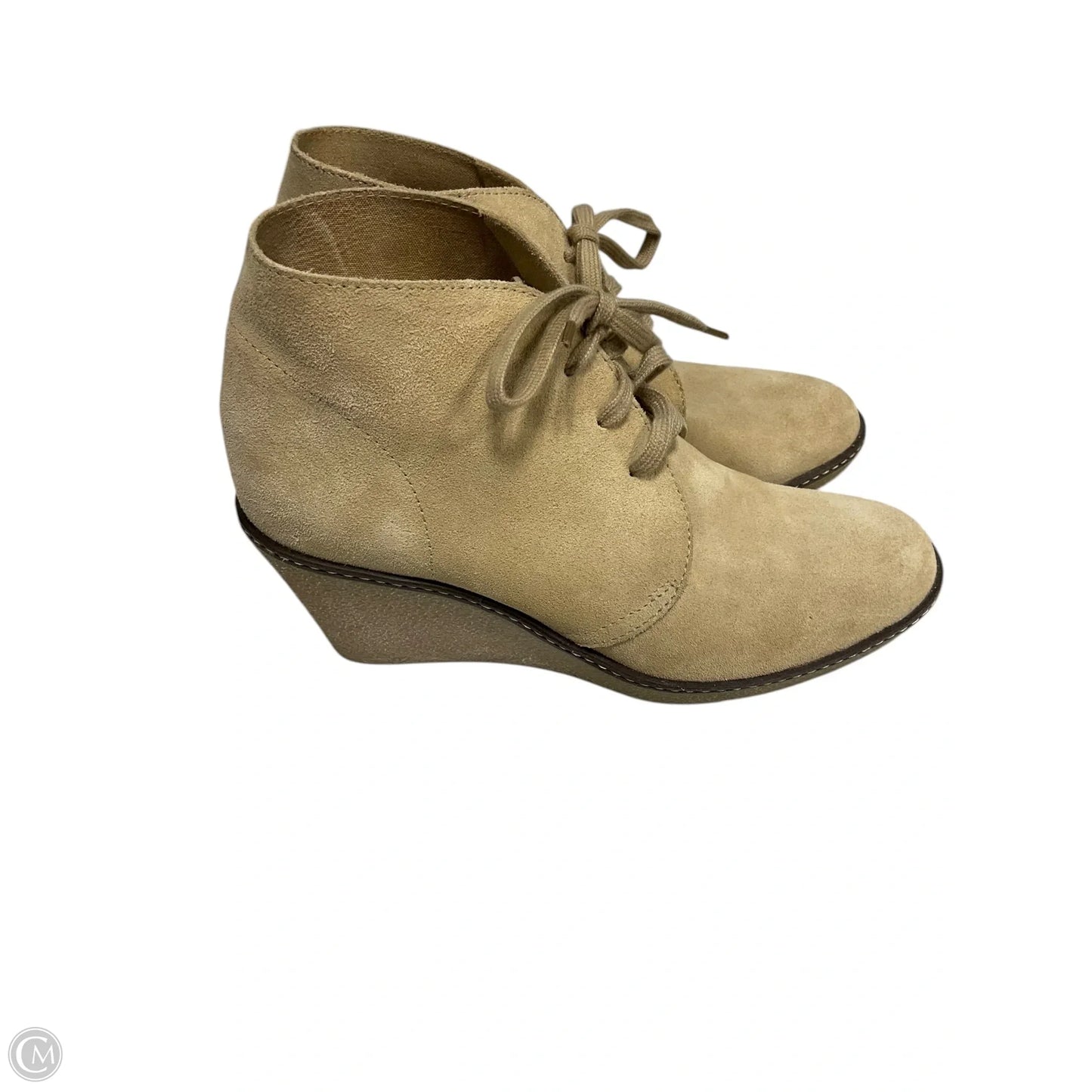 Boots Ankle Heels By J. Crew In Beige, Size: 7