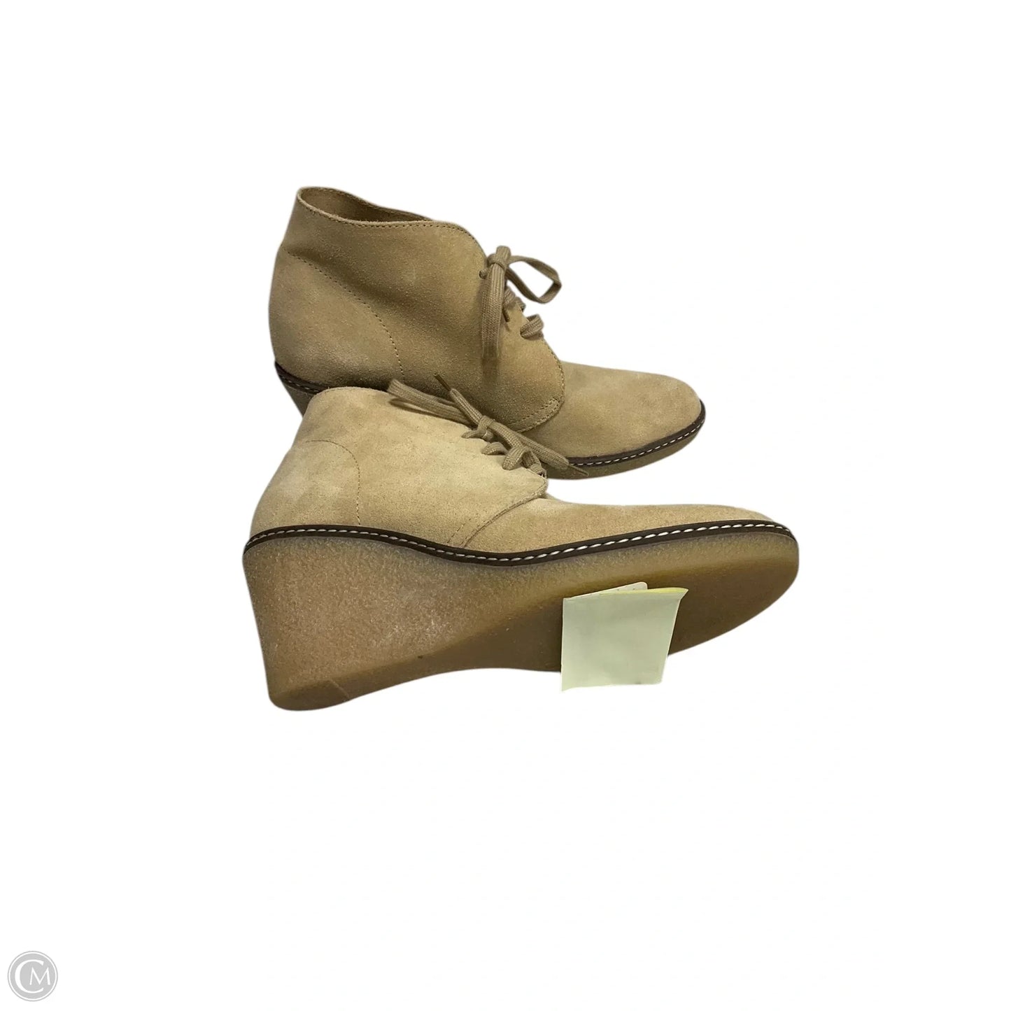 Boots Ankle Heels By J. Crew In Beige, Size: 7