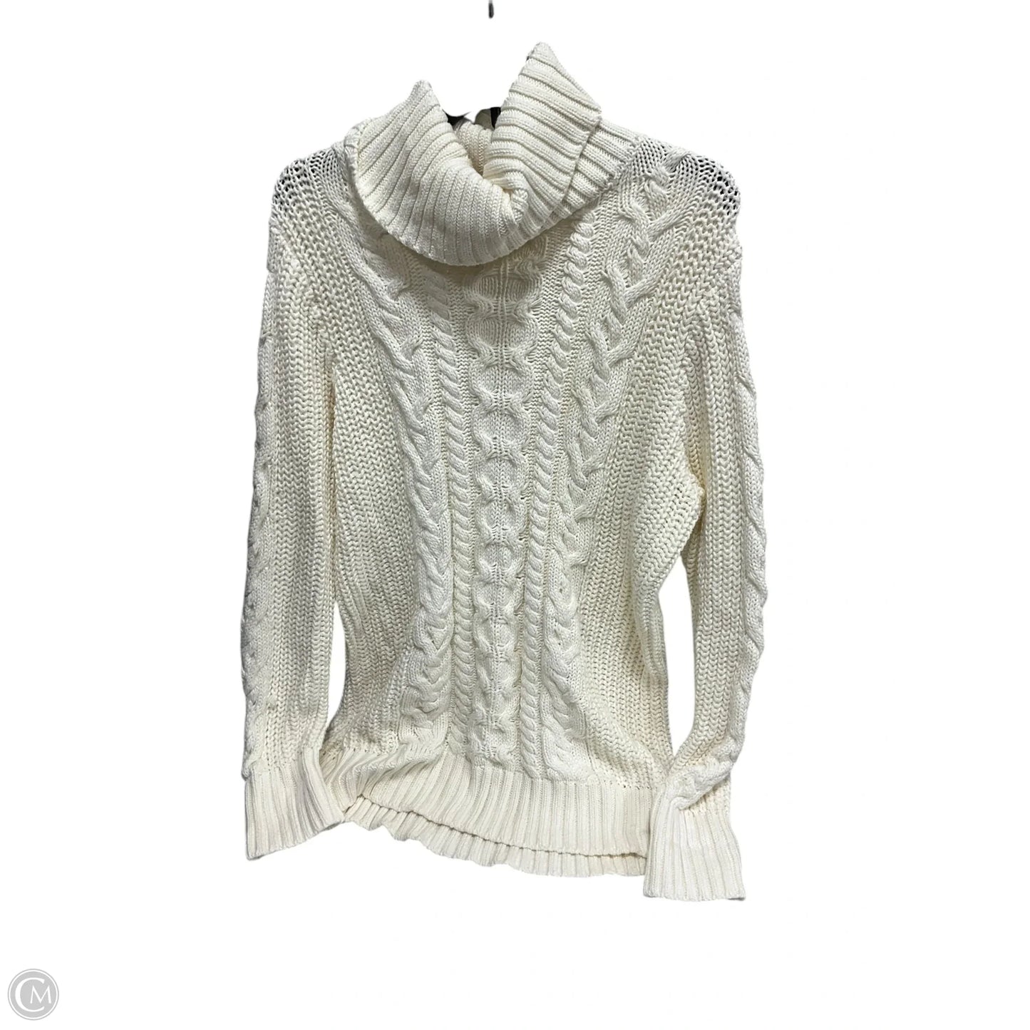 Sweater By Gap In Cream, Size: Xl