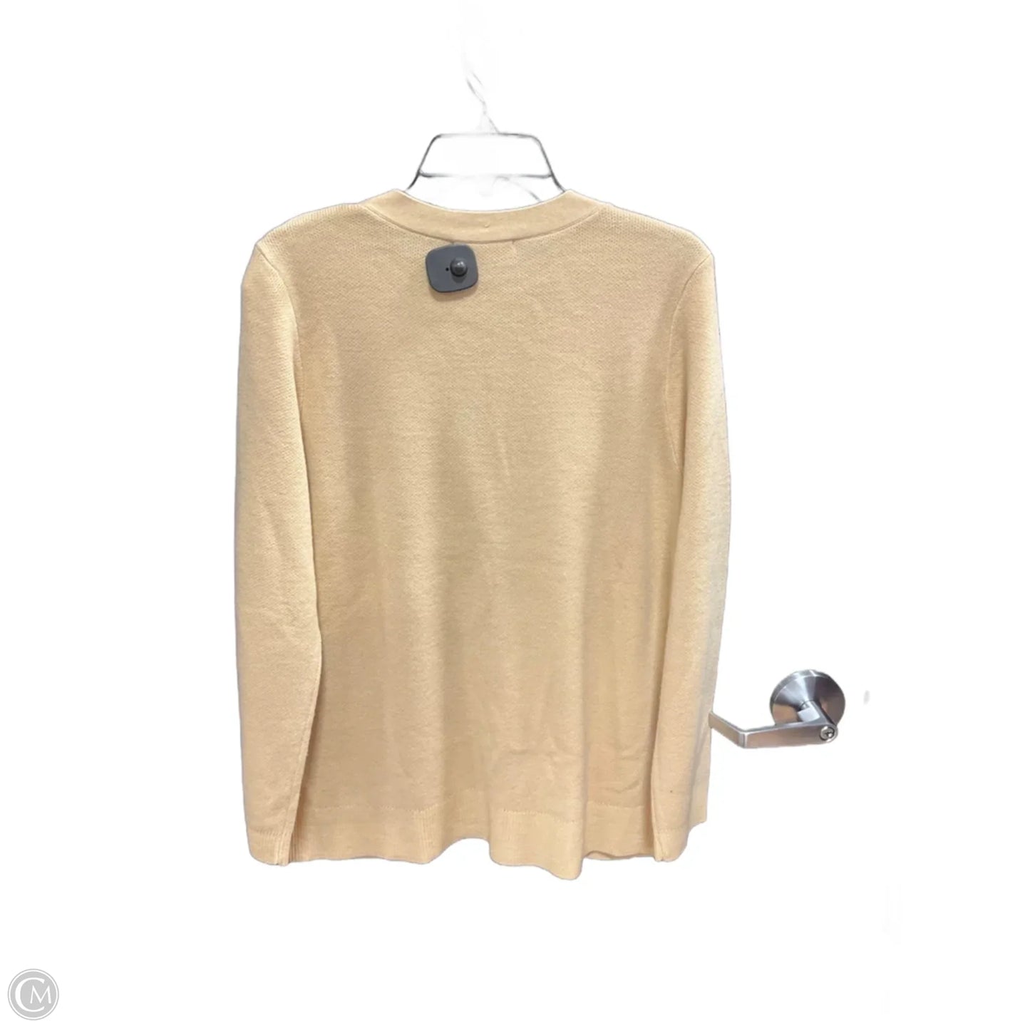 Sweater Cardigan By New York And Co In Tan, Size: L