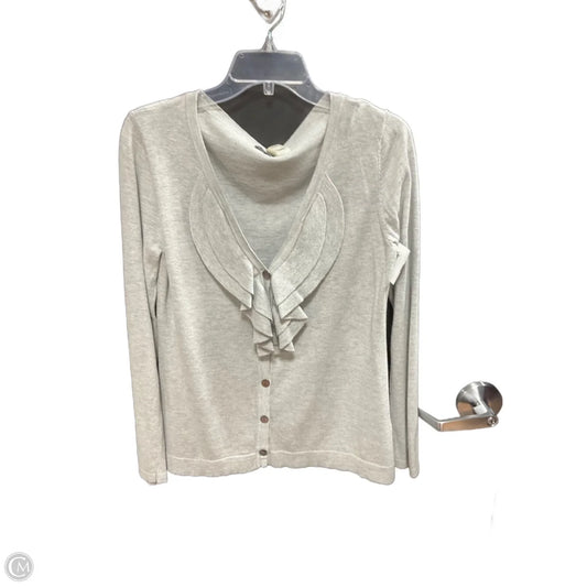 Cardigan By Lilla P In Grey, Size: L