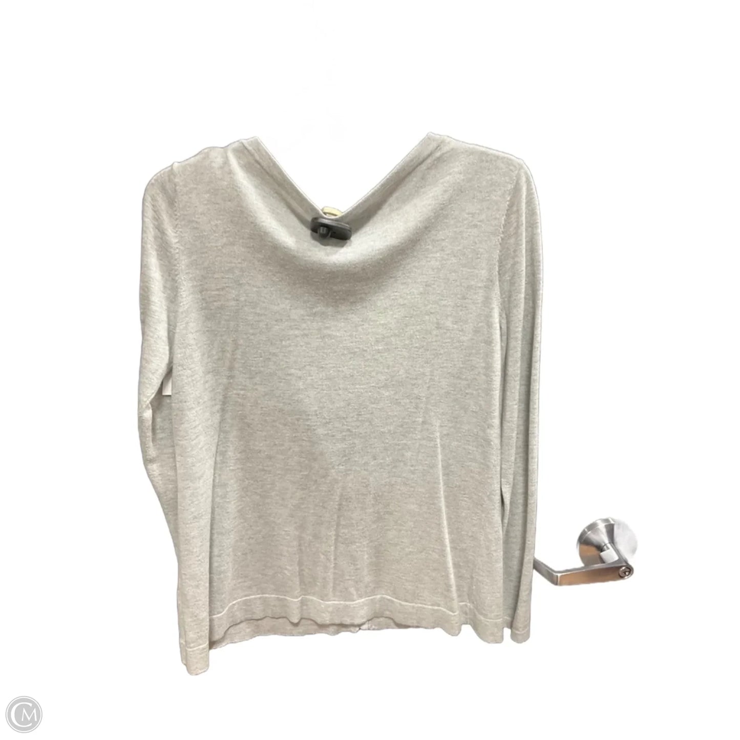 Cardigan By Lilla P In Grey, Size: L