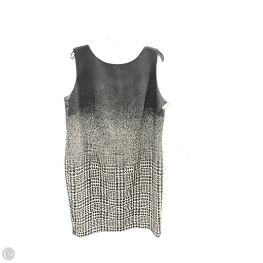 Dress Work By Talbots In Black & Grey, Size: 16