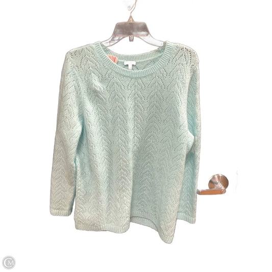 Sweater By Talbots In Blue, Size: 2x