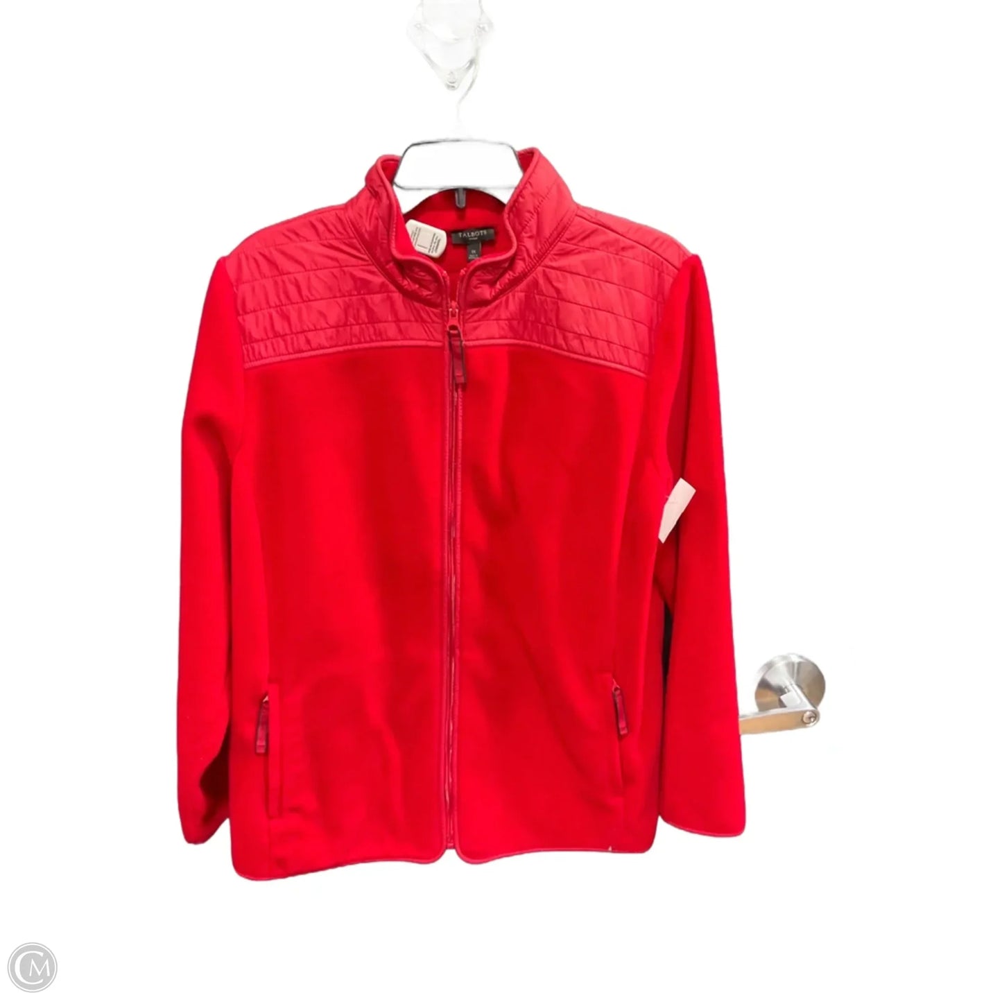 Athletic Fleece By Talbots In Red, Size: 1x