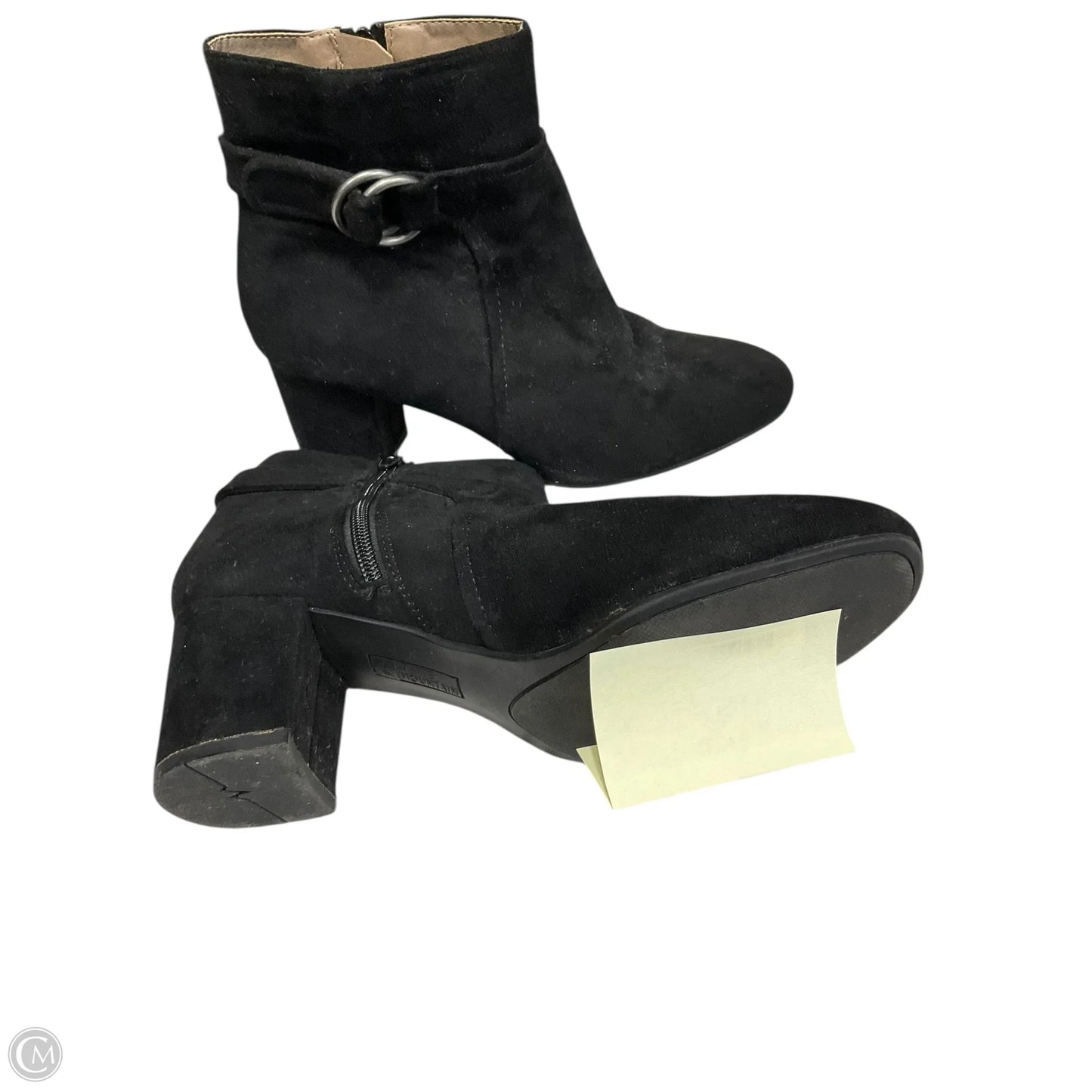 Boots Ankle Heels By White Mountain In Black, Size: 8.5