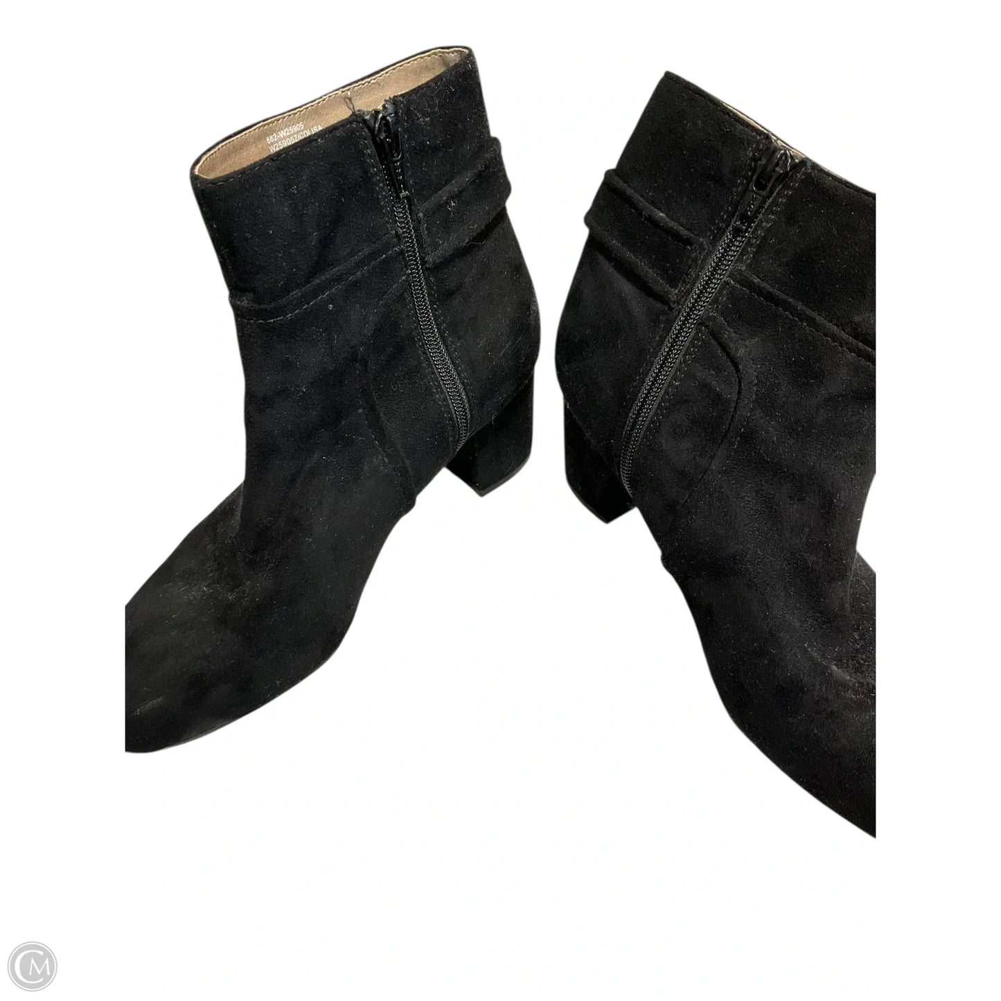 Boots Ankle Heels By White Mountain In Black, Size: 8.5