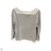 Top Long Sleeve By Workshop In Striped Pattern, Size: M