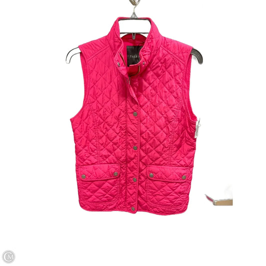 Vest Puffer & Quilted By Talbots In Pink, Size: Xs