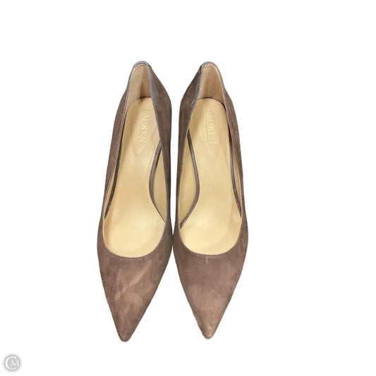 Shoes Heels Kitten By Lauren By Ralph Lauren In Brown, Size: 9.5