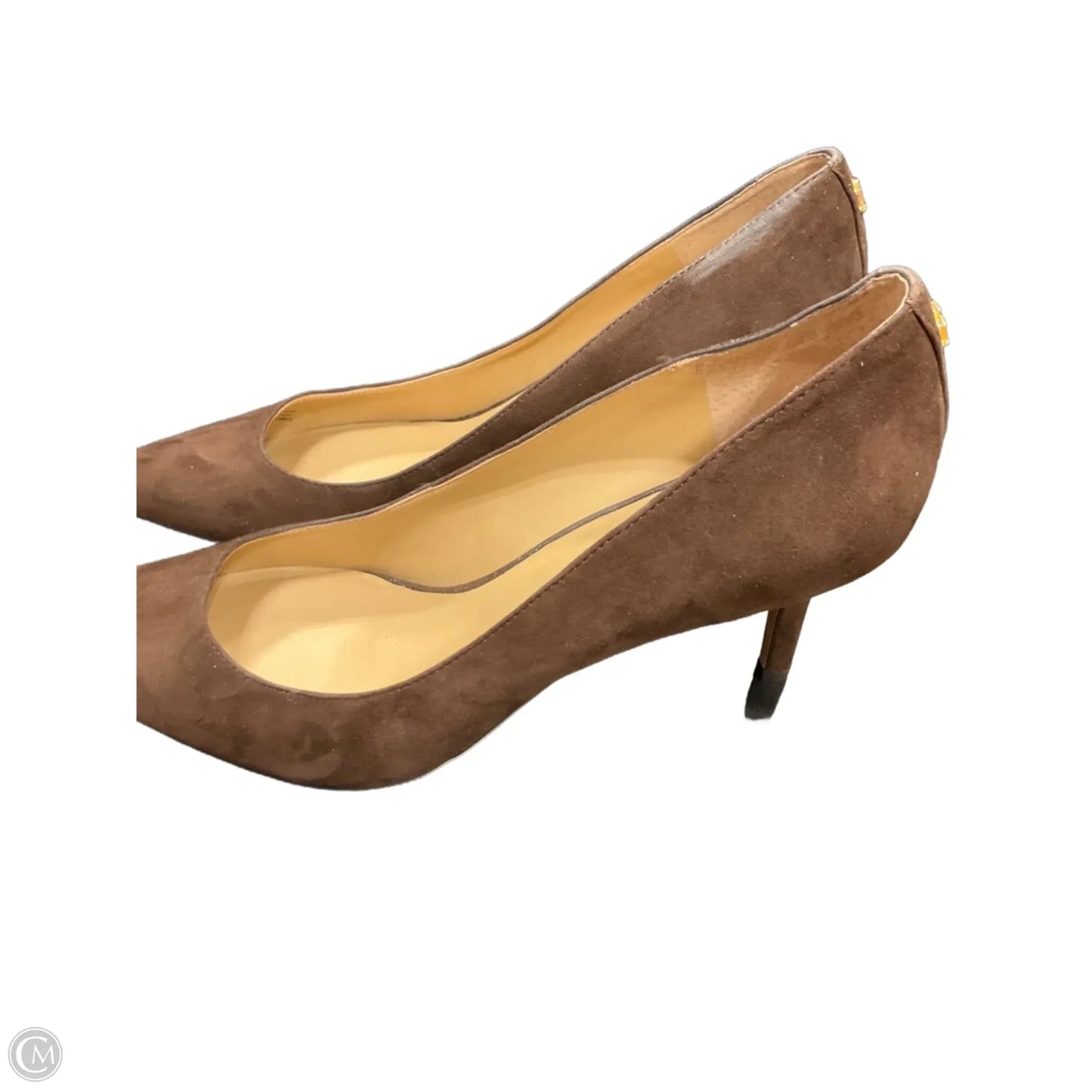 Shoes Heels Kitten By Lauren By Ralph Lauren In Brown, Size: 9.5